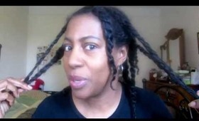 3 Ways to Style Large Twists on Natural Hair