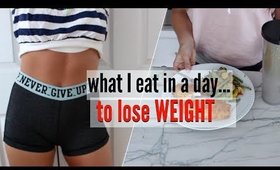 What I EAT in a Day HEALTHY to LOSE WEIGHT !!