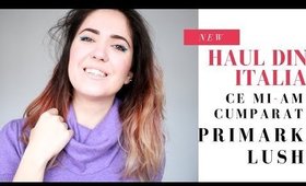 HAUL TRY ON: Ce am cumparat din Italia (Primark, Lush & altele) | The Pretty Blossoms