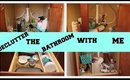 DECLUTTER WITH ME | BATHROOM MOTIVATION