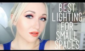 How to get the BEST Lighting for YouTube & Instagram for Small Spaces