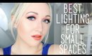 How to get the BEST Lighting for YouTube & Instagram for Small Spaces