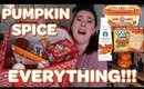 I TRIED ALL THE PUMPKIN SPICE SHIT IN THE WORLD 🎃