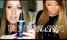 My TOP 3 ♥ Makeup Finishing Sprays!