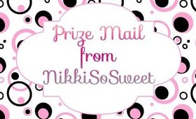 Prize Mail from NikkiSoSweet, Thank you! [PrettyThingsRock]