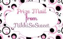 Prize Mail from NikkiSoSweet, Thank you! [PrettyThingsRock]