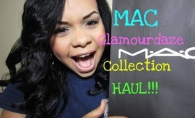 MAC Glamour Daze Holiday Collection Haul & Swatches!