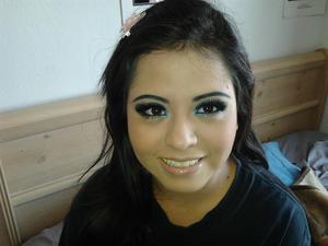 this is a make up look i did for my cousins prom :)