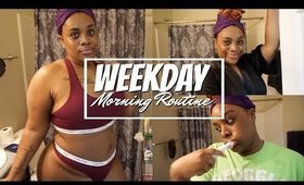 GET READY WITH ME! WEEKDAY MORNING ROUTINE!