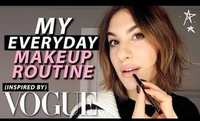 EVERYDAY Makeup Routine: GRWM VOGUE INSPIRED! | Jamie Paige