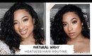 AFFORDABLE NATURAL WAVY/CURLY HAIR ROUTINE
