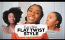 Simple Protective Style For Type 4 Hair