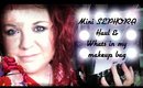 Mini Sephora Haul & Whats in my makeup bag