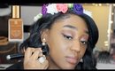 Estee Lauder Double Wear Foundation Review and Demo | Dark Skin