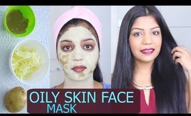 DIY Homemade Face Mask For OILY SKIN Acne Treatment