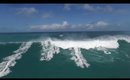 Jet Skis Run From Wave - Eddie Aikau 2016 (HD drone)