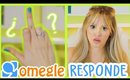 EXTRAÑOS en OMEGLE RESPONDEN a 5 SEÑALES que Tú HAS HECHO Y NO SABÍAS que SIGNIFICAN I Kika Nieto