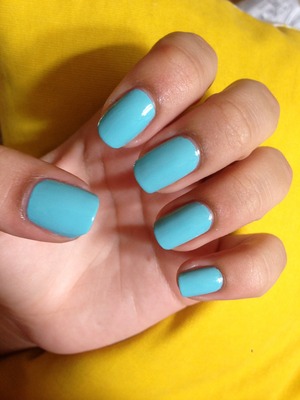 This blue is so cute.