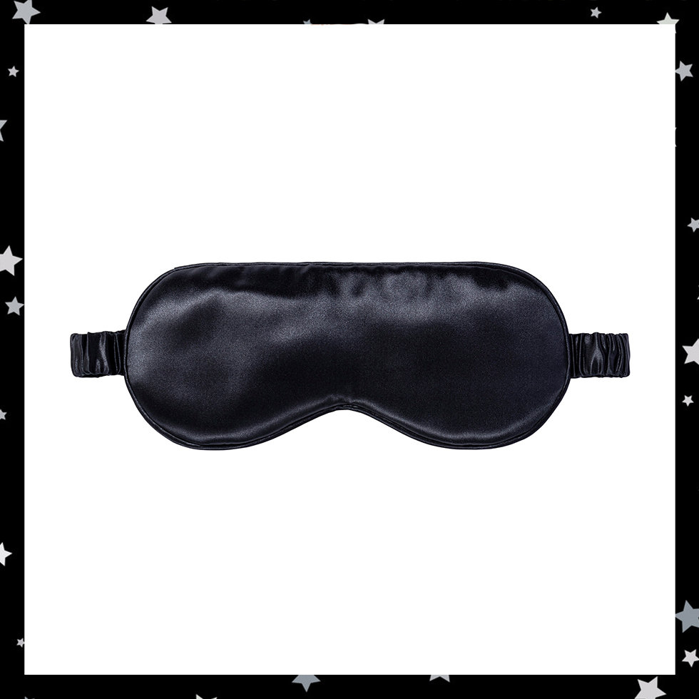 Limited Edition Silk Sleep Mask in Black
