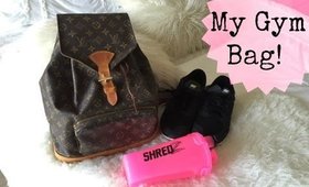 What's In My Gym Bag?!