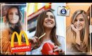 UGLY LOCATION PHOTOSHOOT CHALLENGE: McDonald's! | ft. Shelby Church & Adrienne Finch