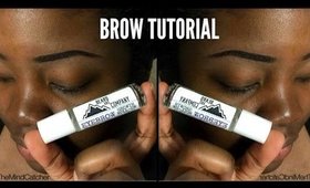 Eyebrow Tutorial |Back to the Basics| TheMindCatcher