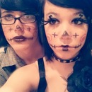 I did our makeup(: 