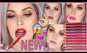 LIP LINER SWATCH VIDEO! 😍💄xoBeauty Smooth On Lip Pencil