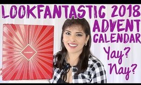 LookFantastic Beauty Advent Calendar 2018 Unboxing: Yay Or Nay?