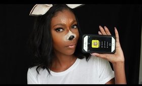 Deer Snapchat Makeup Tutorial Halloween|| Collab With Julia Salvia & Glam and Gab