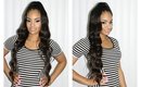 Half up Half Down Hair Tutorial w/ curls (requested) + GIVEAWAY!