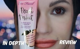 NEW Too Faced Peach Perfect Foundation In Depth Review