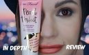 NEW Too Faced Peach Perfect Foundation In Depth Review