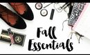 Fall Essentials | Beauty & Lifestyle