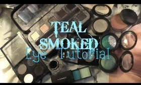 Teal Smoked Eye Tutorial