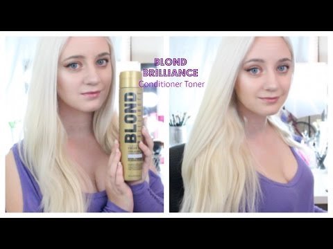 Blond Brilliance Temporary Color Care Conditioner Toner Review.