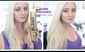 Blond Brilliance Temporary Color Care Conditioner Toner Review