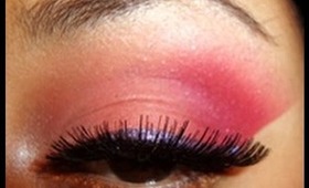 Pink Cranberry Kisses using Raving Beauty Cosmetics