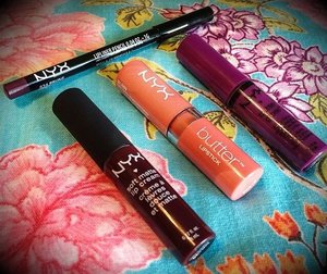Some new NYX products I bought! 