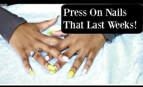 How I Do My Press On Nails & Make Them  Last For Weeks 💅  NailedbyCristy