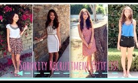 Sorority Recruitment Outfits!