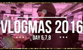 MAKEUP SHOPPING | VLOGMAS 5,7,8