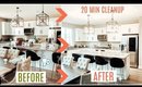 CLEAN My ENTIRE KITCHEN With Me + ORGANIZE PANTRY *SATISFYING*