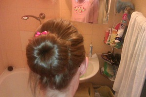 sock bun 