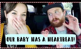 HEARING OUR BABY'S HEARTBEAT, FIRST ULTRASOUND, & EPIC CHRISTMAS TREE LIGHTING! VLOGMAS DAY 1
