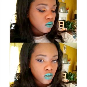 I had no intention of adding a green lipstick here. It just kind of happened. :) This is a representation of my latest work. I have seen an improvement in myself, and by going through my older pictures I hope you will too. :) Follow me on Instagram dolls: @makeuppbymorgan