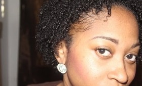 Natural Hair Saga: Wash and Go on tightly coiled hair without the WASH