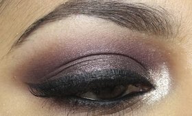 Dramatic Purple Smokey Eyes