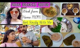 Indian BREAKFAST Routine Work From Home Mom Morning Vlog|SuperPrincessjo