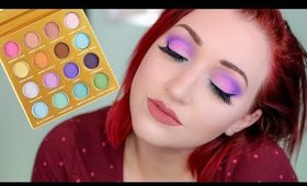 NEON PASTEL PURPLES | Creme De Couture Palette Tutorial